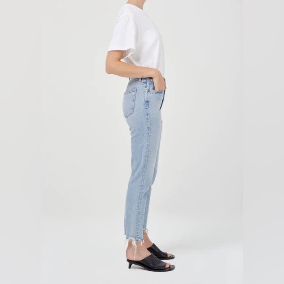 NWOT - AGOLDE Merrel Mid Rise Jean in Astray - Picture 3 of 9